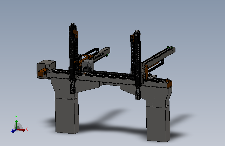 双工位搬运机械手结构 969773==wb60