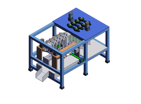 自动杀鱼机SW三维图 1673712