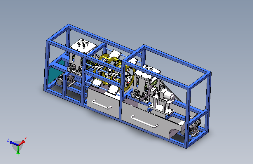 甘蔗去皮切断机三维 1032900