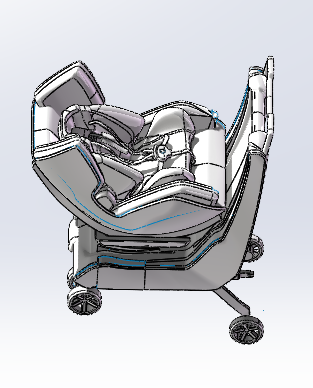 可移动儿童安全座椅