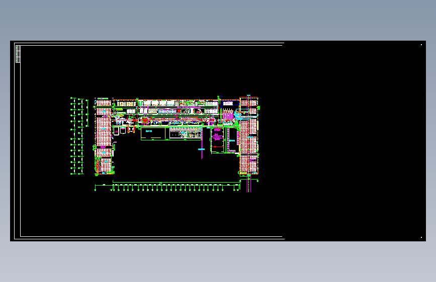 酸轧钢车间工艺布局图