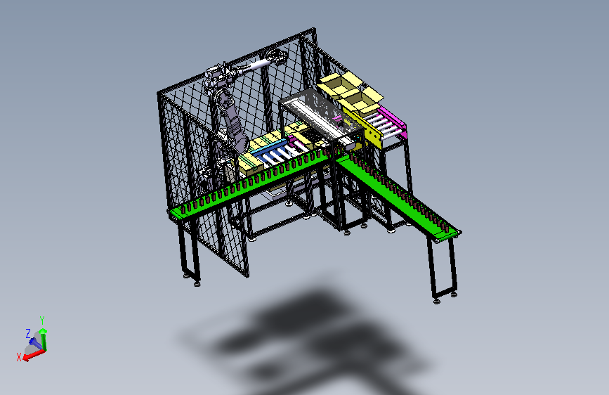 自动拆箱上料输送机