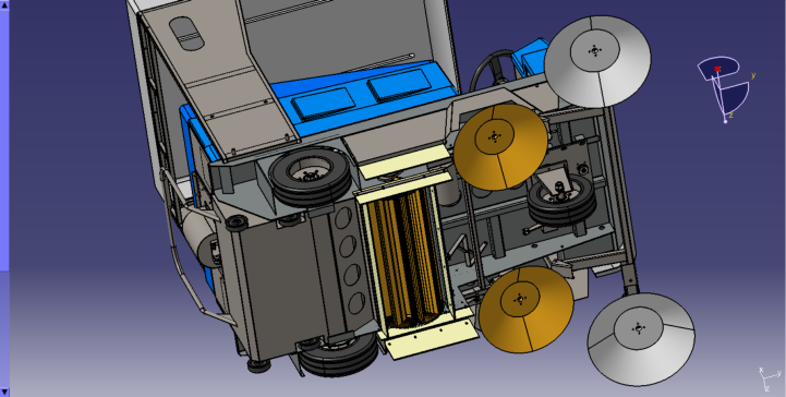 结构详细的驾驶式吸尘扫地车模型=477012=150