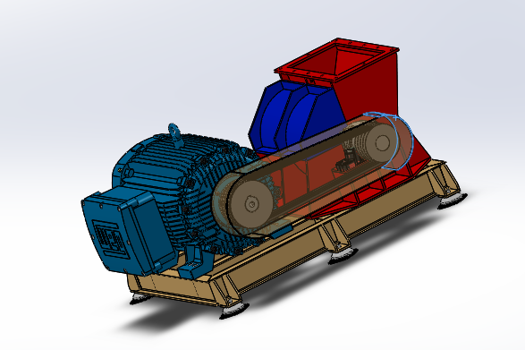 A0006305-锤式磨粉机 20 吨