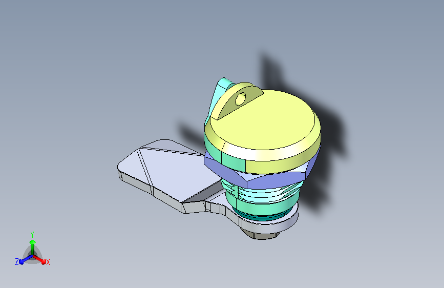 A0006366-SK1-063-1A钣金门锁