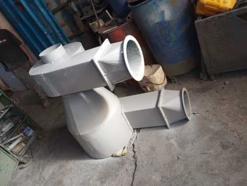 A0006361-亚麻加工生产线用材料分离器旋风分离器