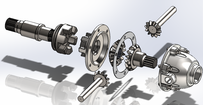 A0006325-差速器组件（爆炸视图）
