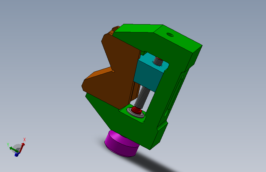 可调高度的V型块--93924-18