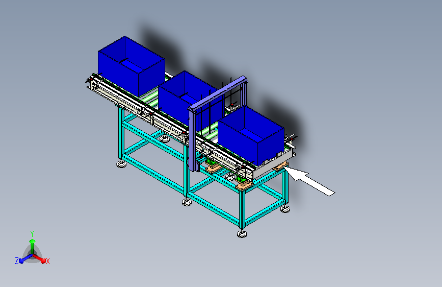 多功能料箱输送线体具备称重功能检测=1735713=90