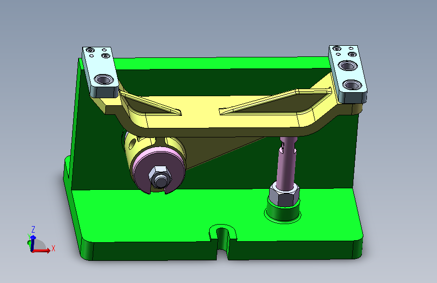 机油泵传动轴支架加工工艺及钻3-φ11孔夹具设计【含三维SW】