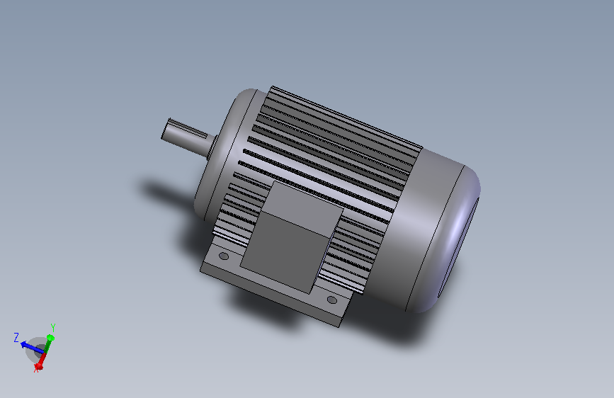 solidwork 画的100电机