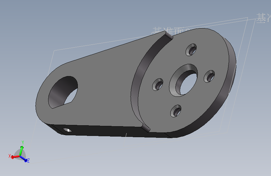 电动滑板铝合金电机支架
