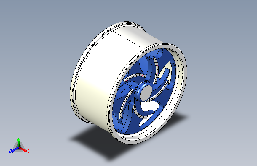 独特的宝马轮毂设计