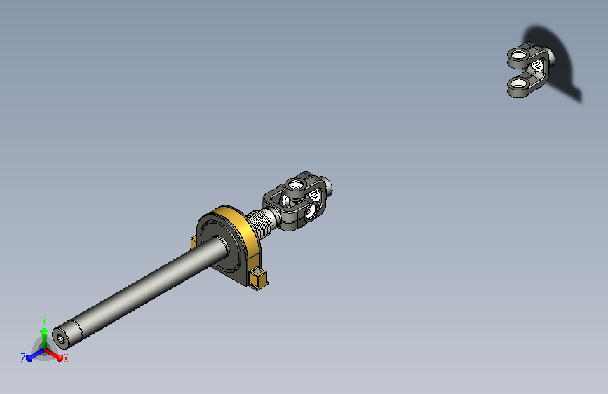 二级传动轴总成
