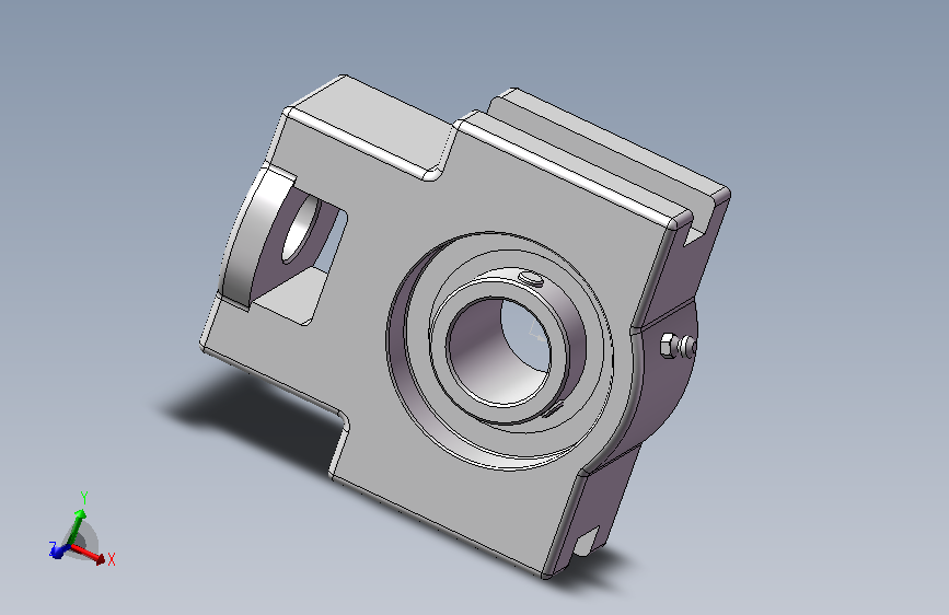 25带滑块轴承座