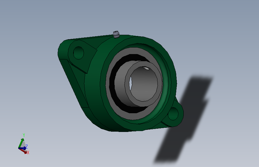 带菱形座轴承UCFLU207[GB／T7810-1995]