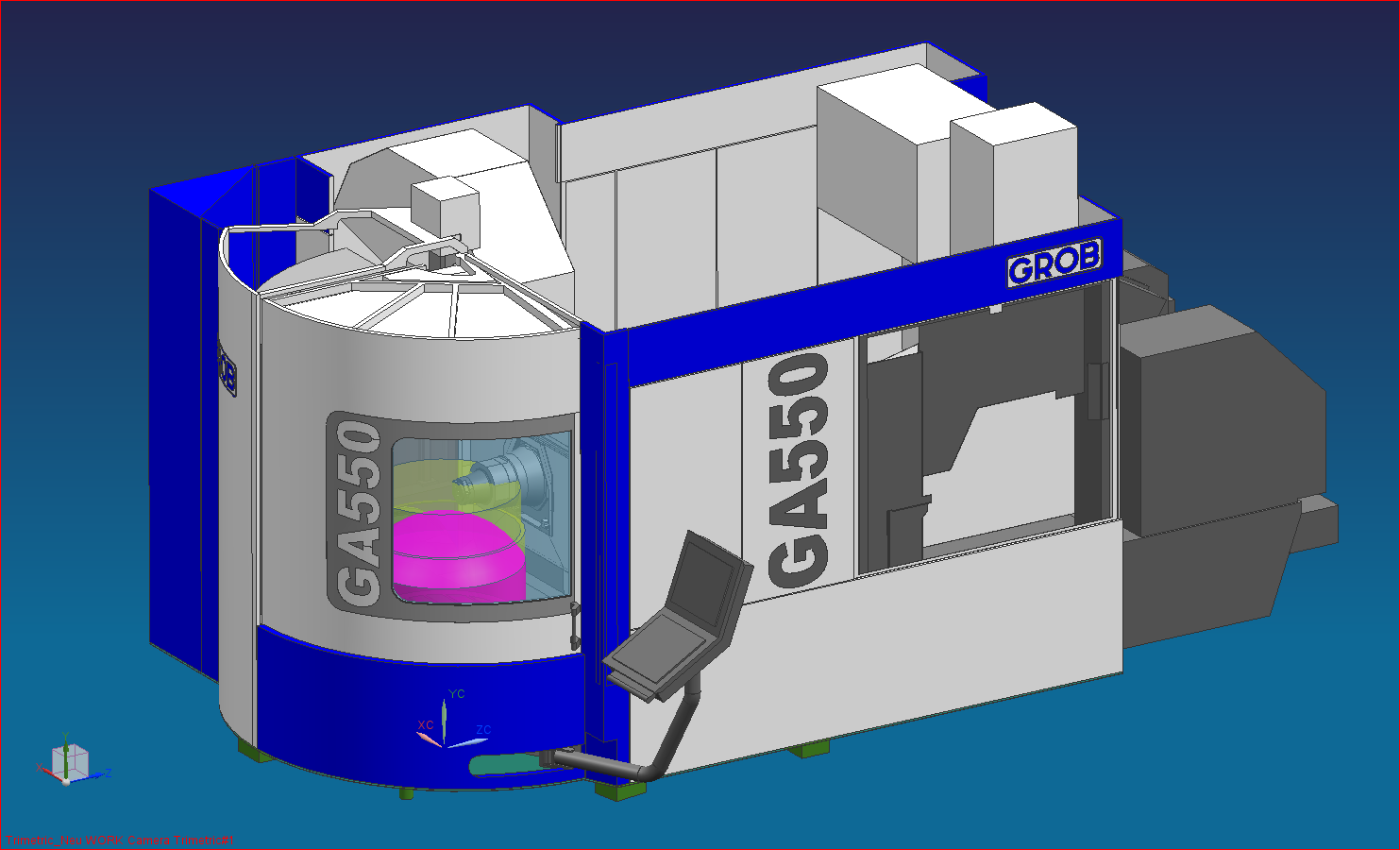 格劳博通用加工中心GROB GA550=1156348=400