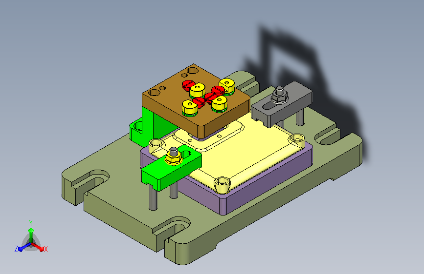 箱盖零件机械加工工艺及钻孔夹具设计