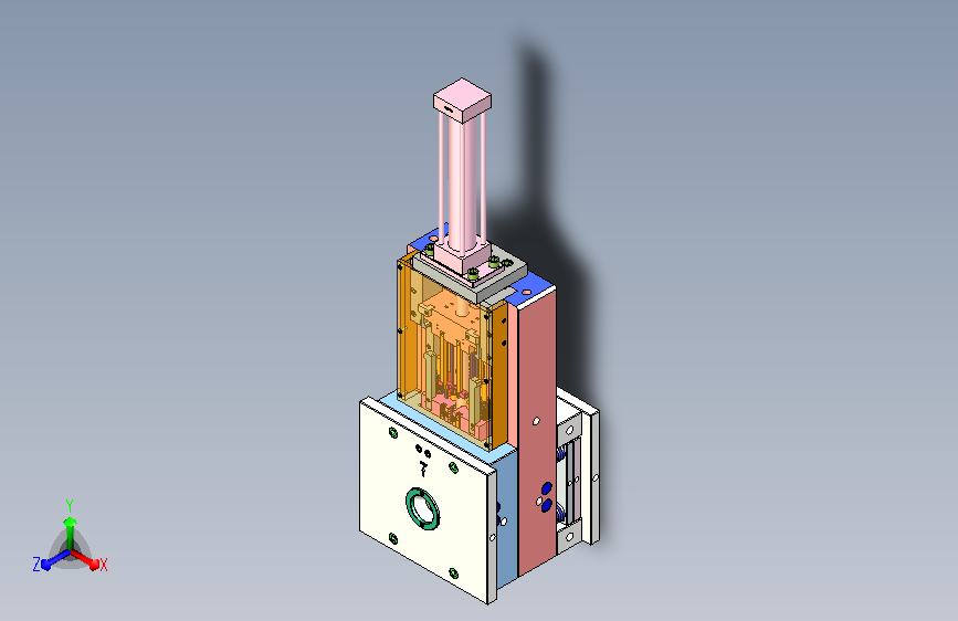 180度弯管抽芯模具