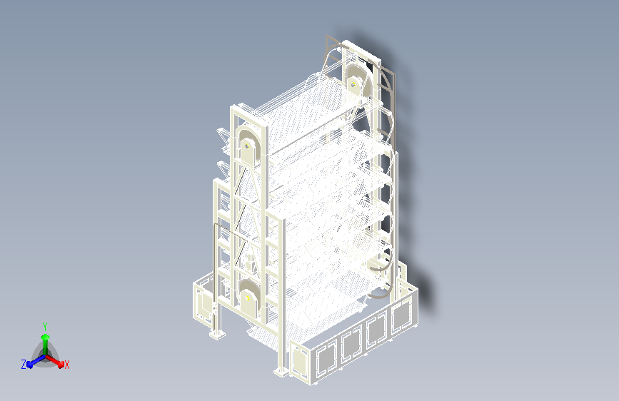 立体车库类型之垂直循环类