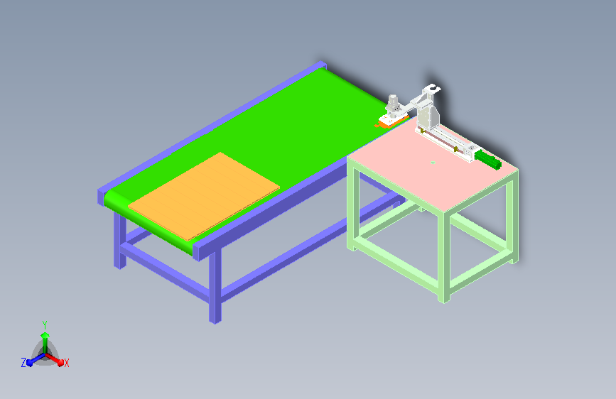 流水线分拣机械手