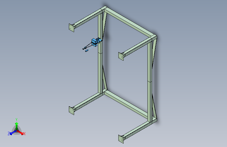 龙门吊装机构设计