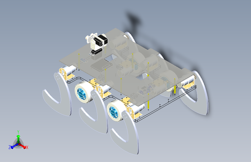 轮足两用机器人