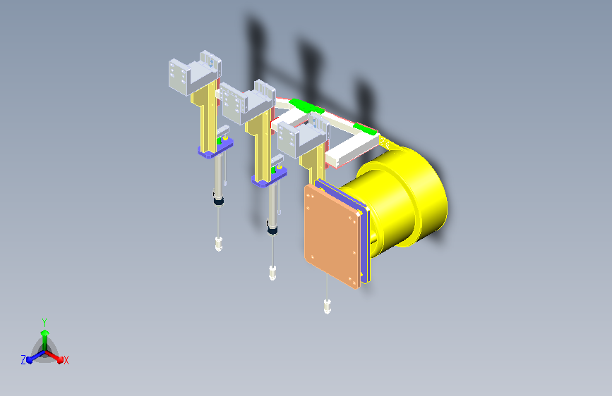 螺母三通道上料机设计