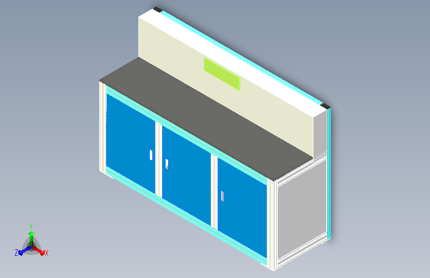 铝合金型材操作平台设计