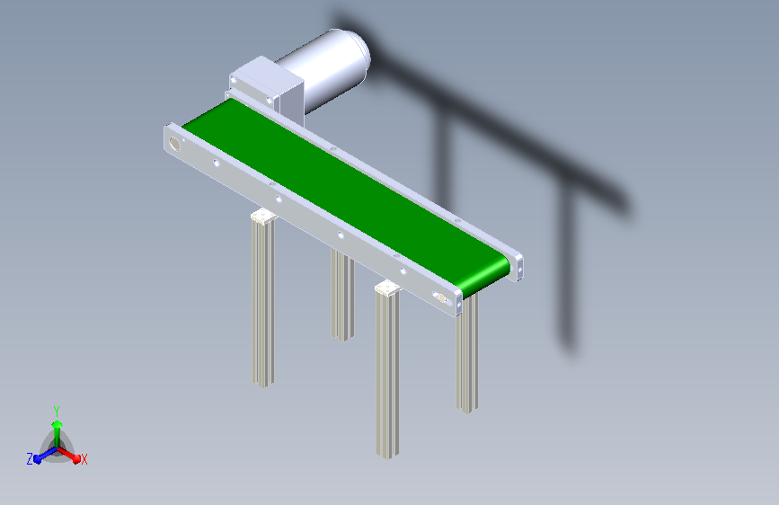 迷你出料传送带