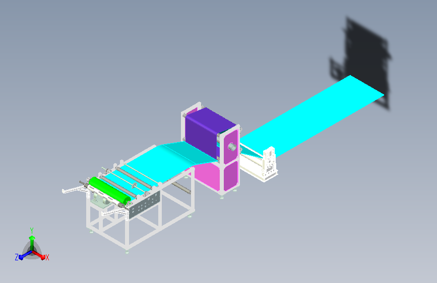 面料收卷机设计