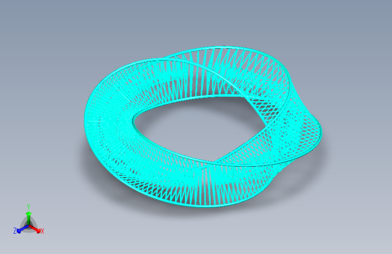 莫比乌斯环建模