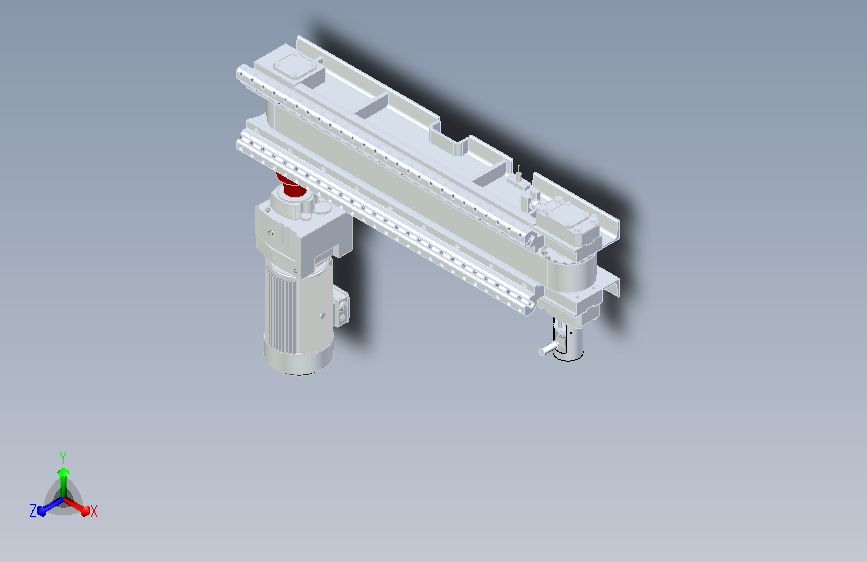 皮带输送线两侧带轴承导向设计