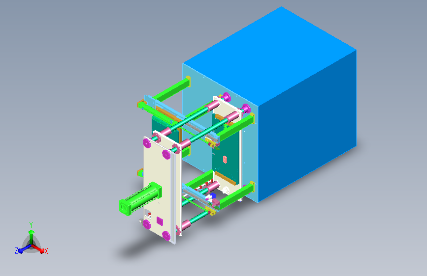 气缸为动力压机设计
