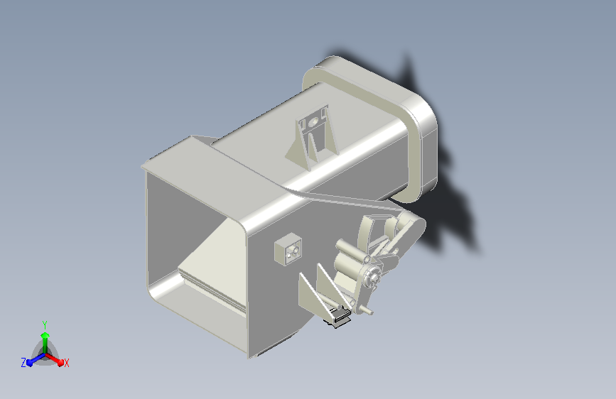 汽车内外气风道