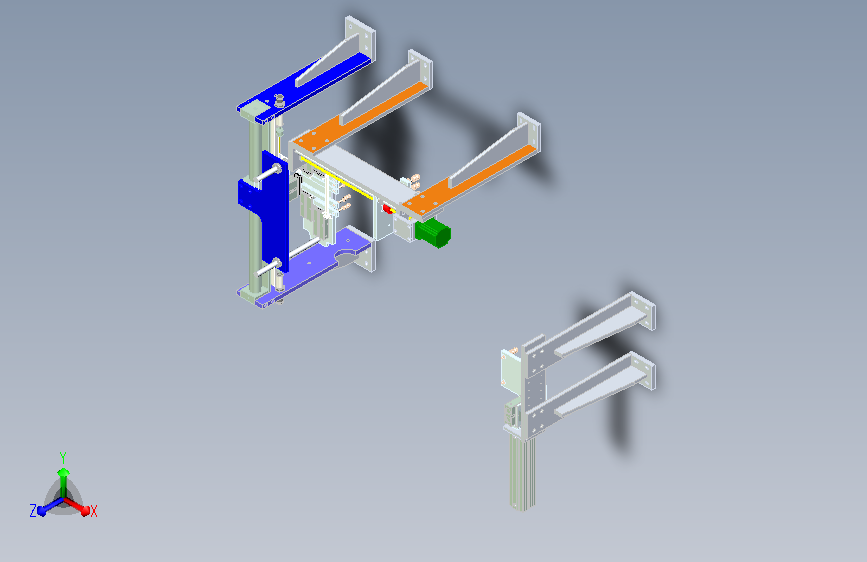 三种真空取料机械手设计