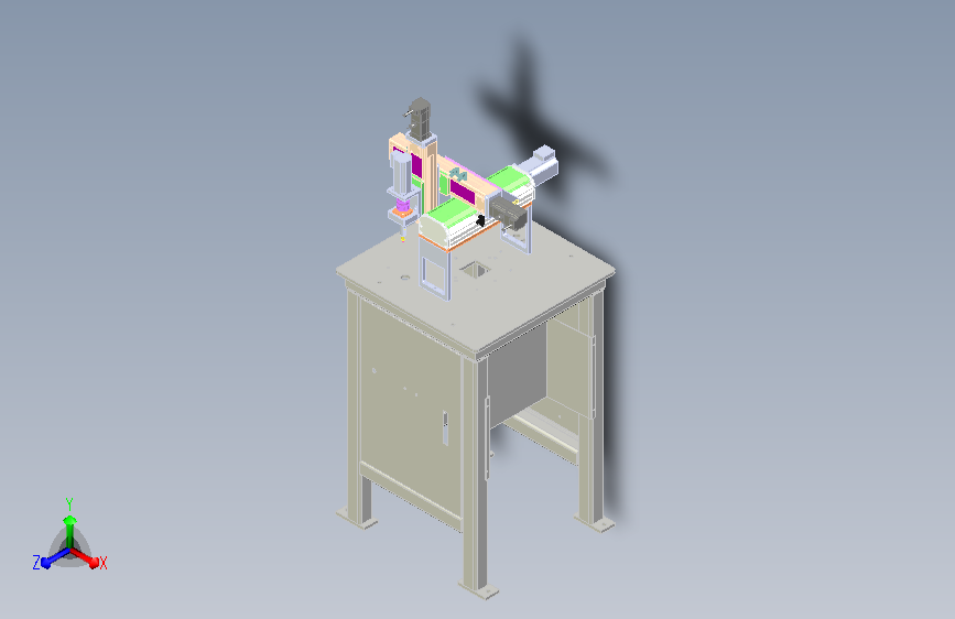 三轴吸取机械手