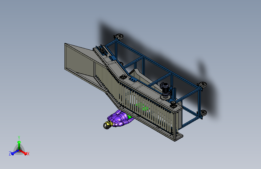 砂糖橘分拣流水线