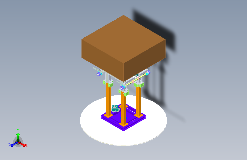 升降旋转平台设计
