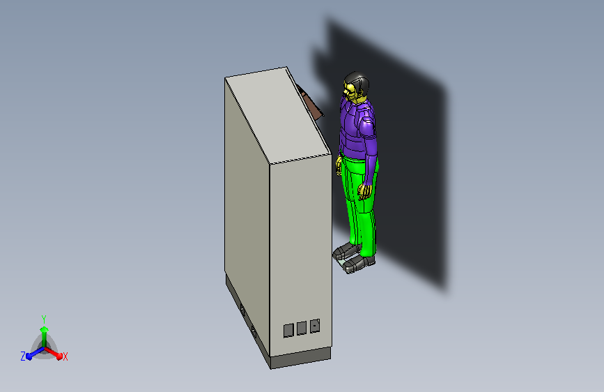 数控操作屏机箱