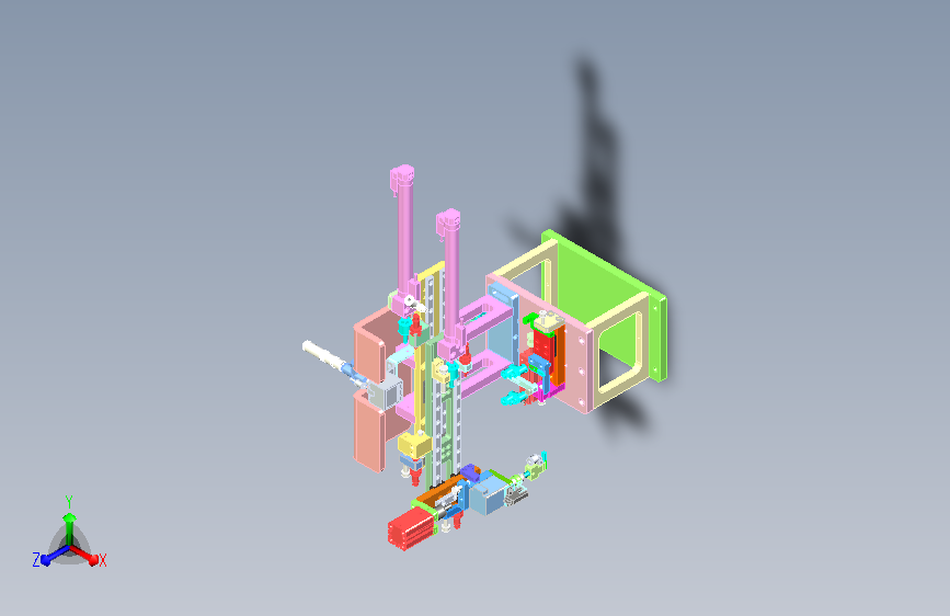 双侧搬运机械手设计