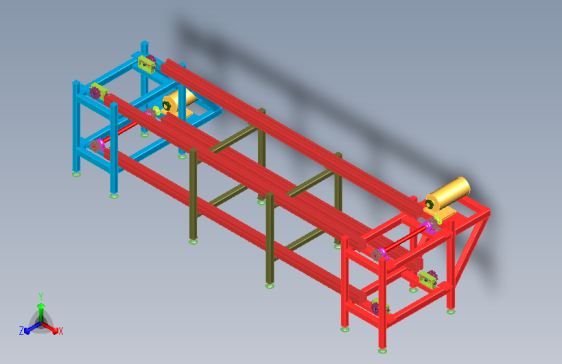 双层输送线设计