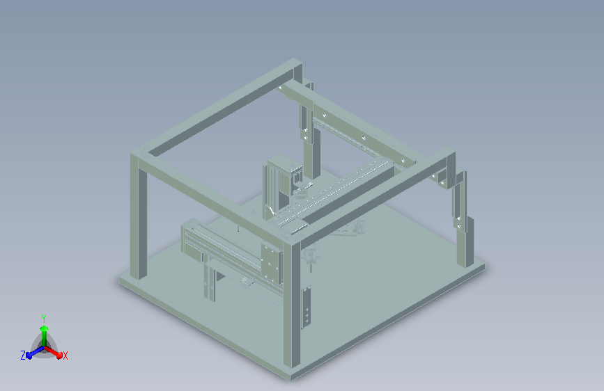 四工位抓取伺服坐标机械手设计
