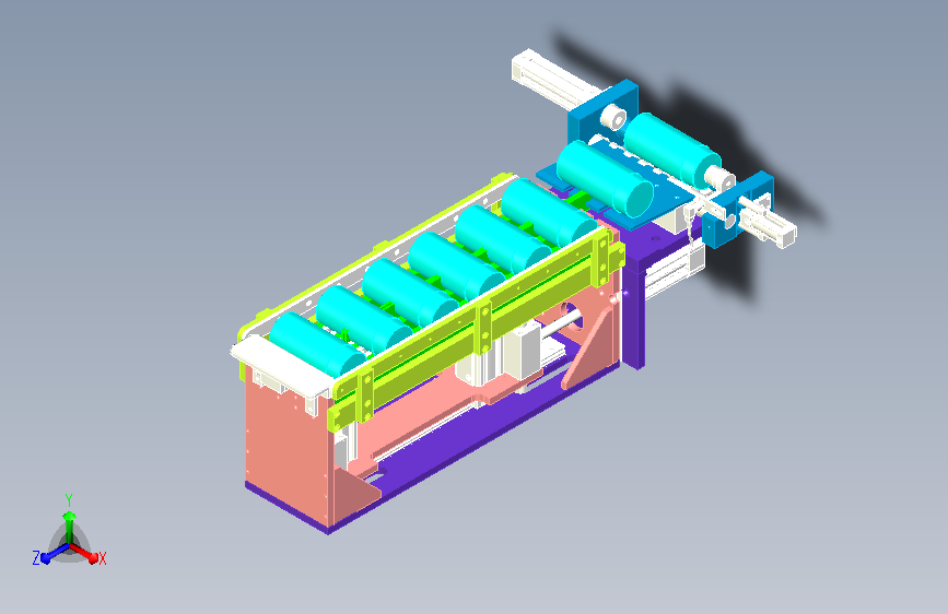 筒杯输送线设计
