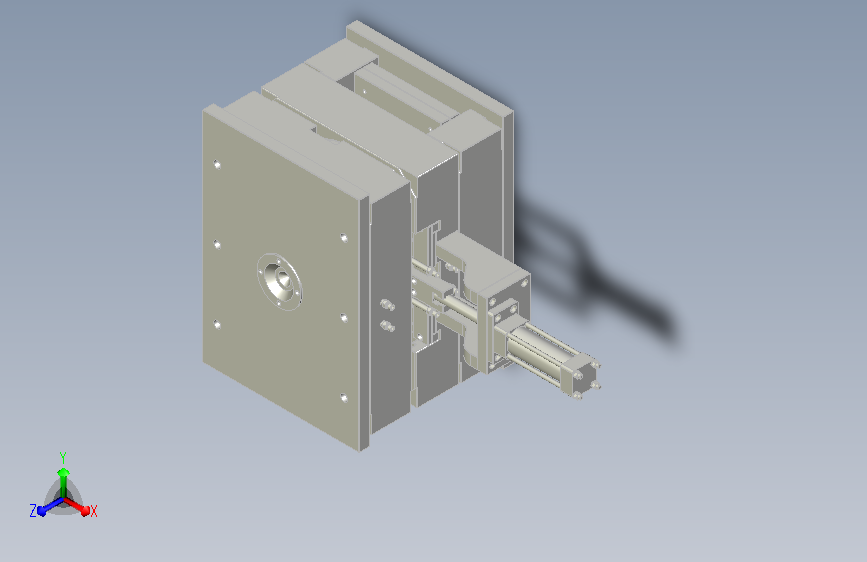 弯管注塑模具设计