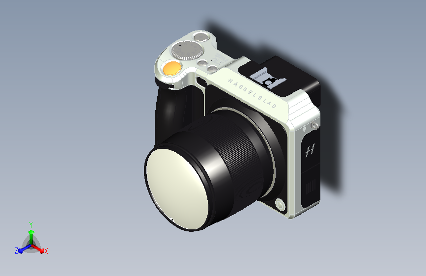 相机造型模型 Hasselblad X1D