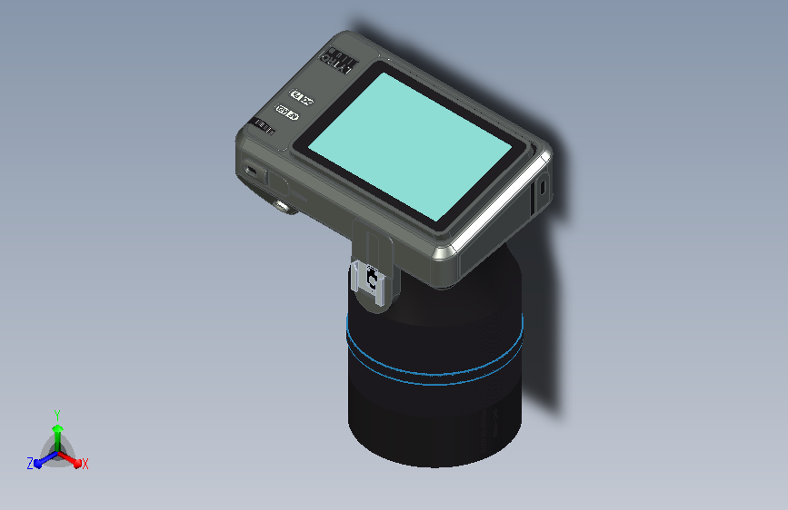 相机造型模型 Lytro illum