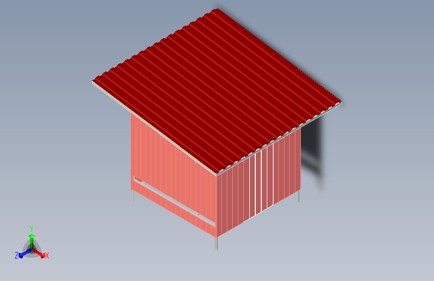 小房子SolidWorks模型