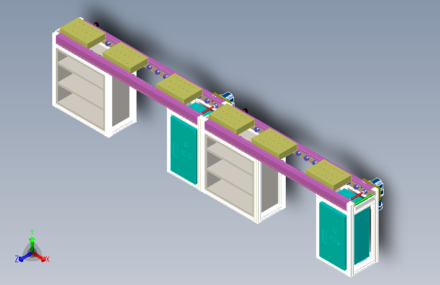 小型多功能流水线