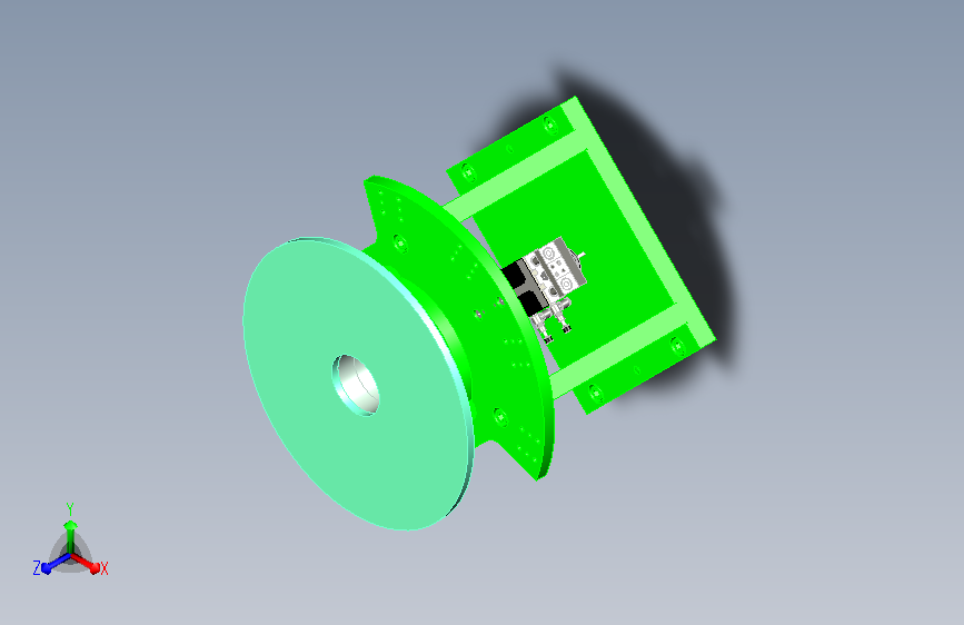 小型旋转转盘设备设计